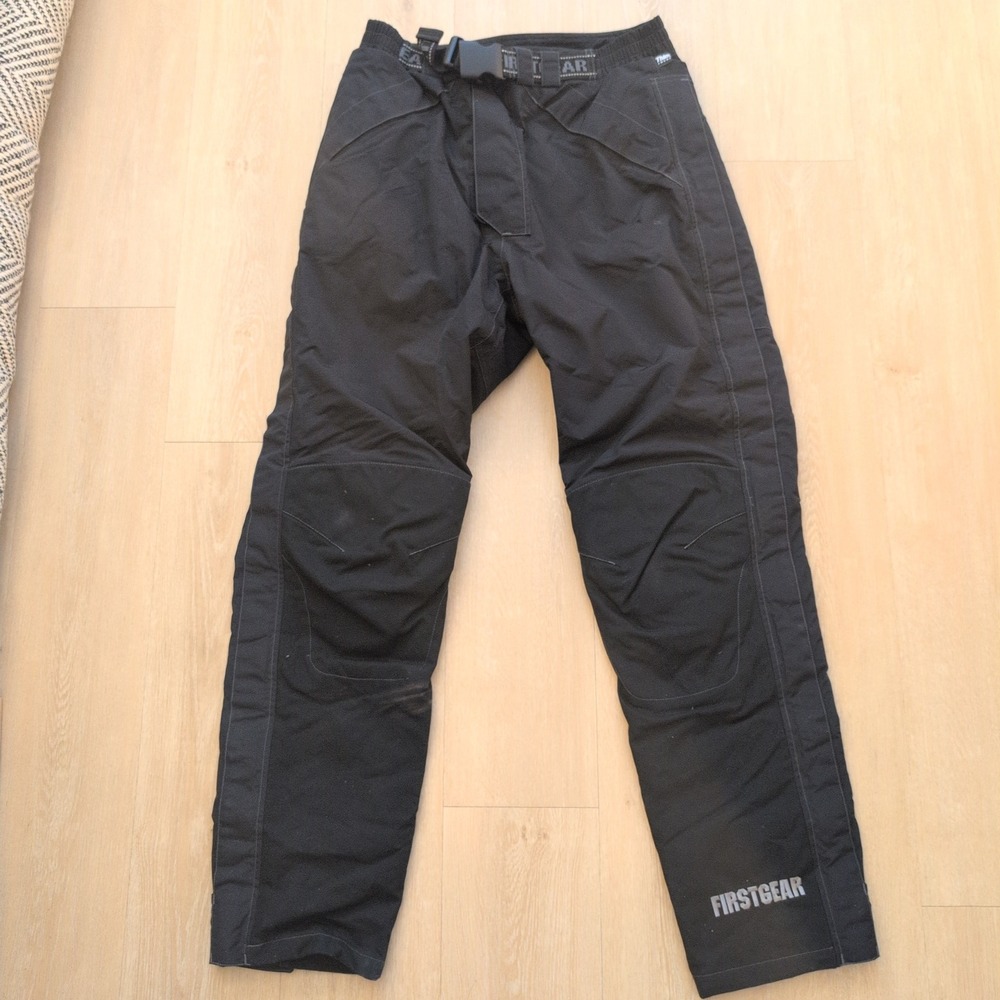Firstgear Mens Black Motorcycle Riding Overpants Thinsulate Sheltex 34T